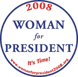 Woman for President Logo