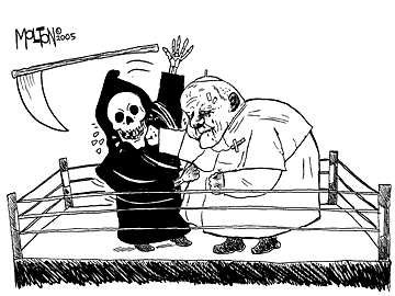 Pope vs Death