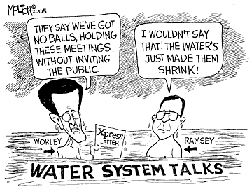 Water system talks