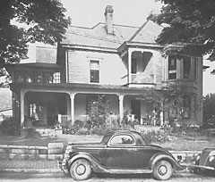 Thomas Wolfe House in the 1930s