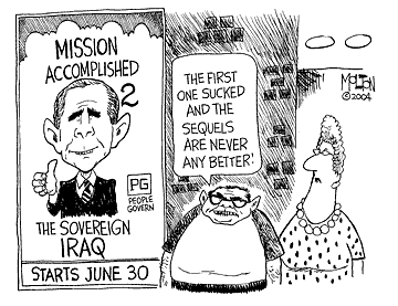 Bush's Iraq sequel