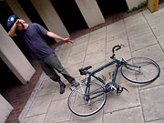 The author with his bike