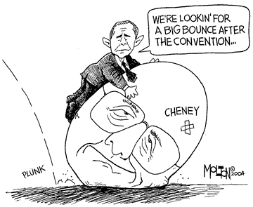 Cheney convention bounce