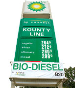 Biodiesel gas station