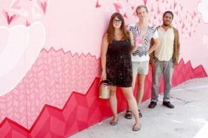 <span id='caption_start'><b>Electric, without electricity:</b> Mural artist Molly Rose Freeman, dancer Garth Grimball and composer Michael Libramento will create an</span><span id='caption-expand'>... [More]</span><span id='caption_end'> outdoor, public performance along the river. Photo by Jonathan Welch <span id='caption-collapse'>[Less]</span></span> 